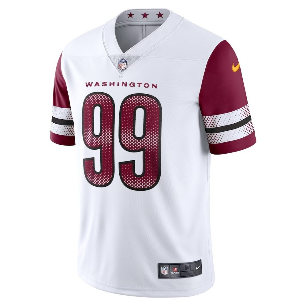 Washington Commanders Nike Vapor Limited Chase Young #99 Jersey Mens XXL White
